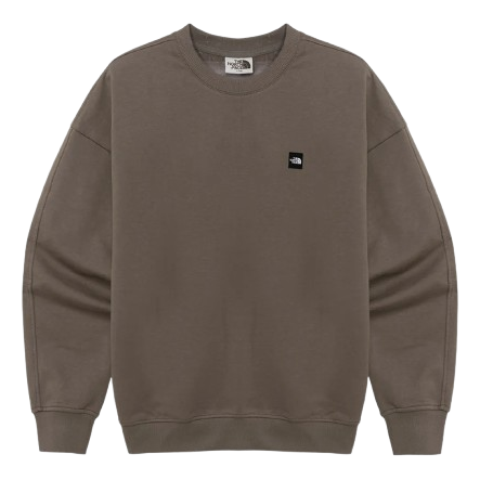 The North Face White Label Essential Sweatshirt Asia Sizing 'Beige Brown' NM5MR01L