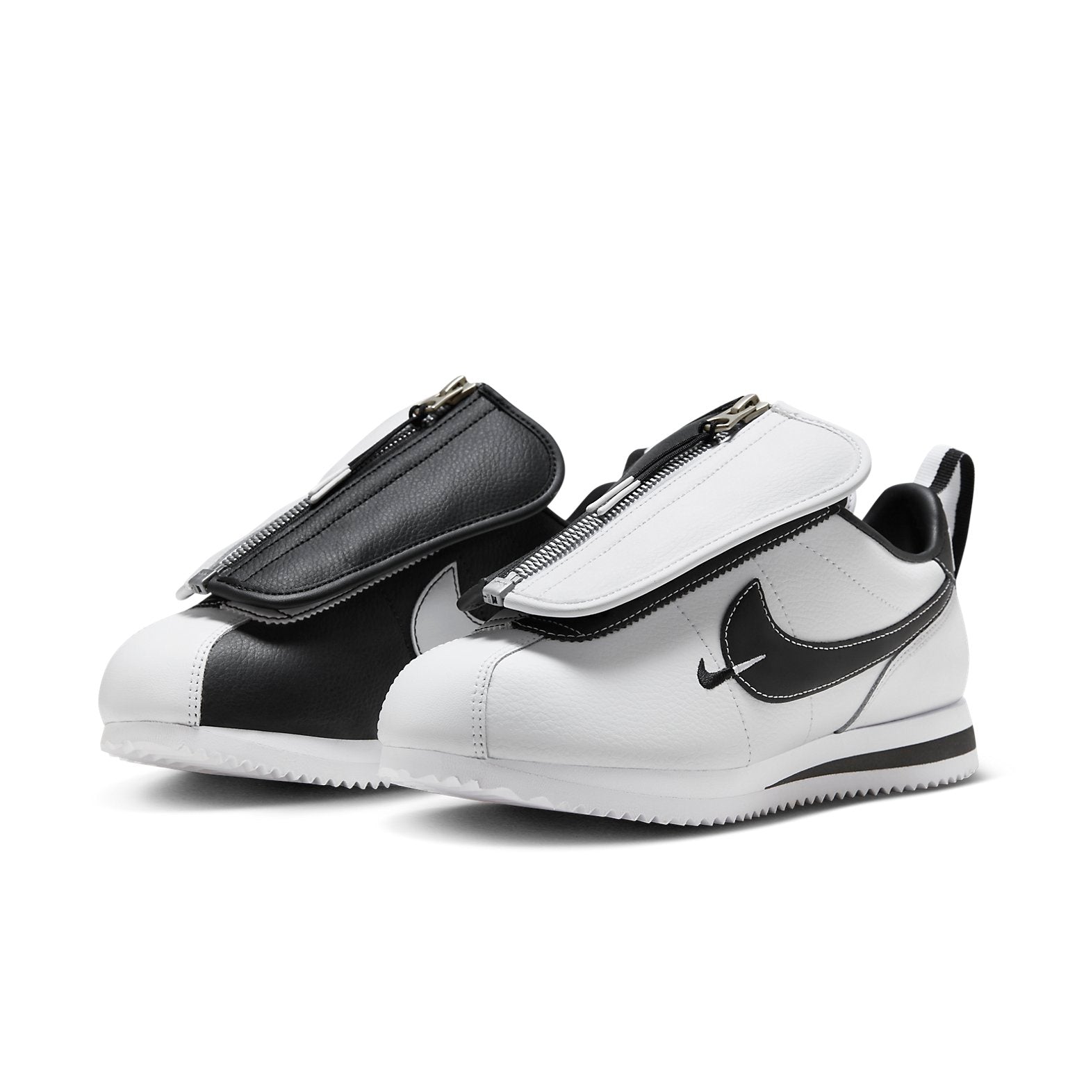 (WMNS) Nike Cortez 'Yin and Yang Shroud White Black' FJ7870-101