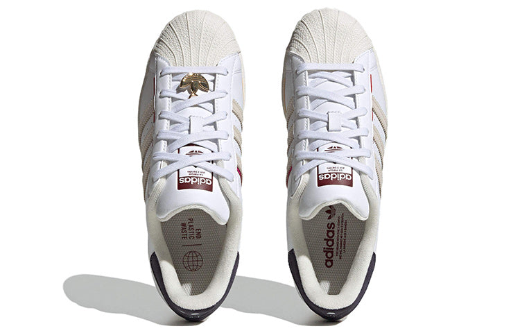 (WMNS) adidas Originals Superstar 'Cloud White Aluminium' HQ6626