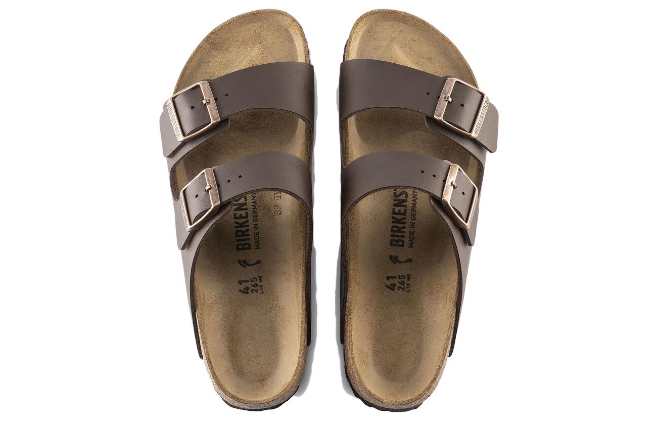 Birkenstock Arizona Birko-Flor 'Dark Brown' 0051701