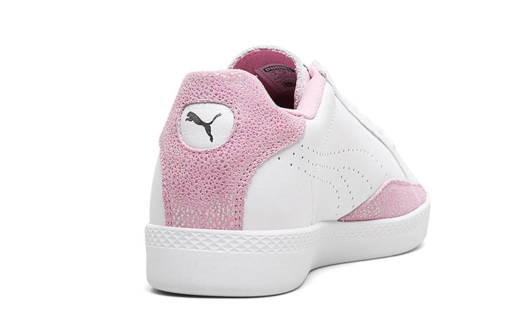 (WMNS) PUMA Match Lo Reset Casual Shoes White/Pink 362724-01