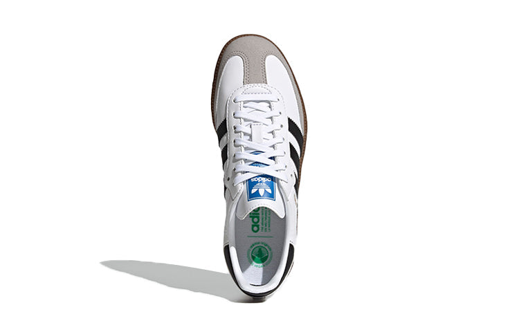 (GS) adidas Samba J 'White Black' GZ8345