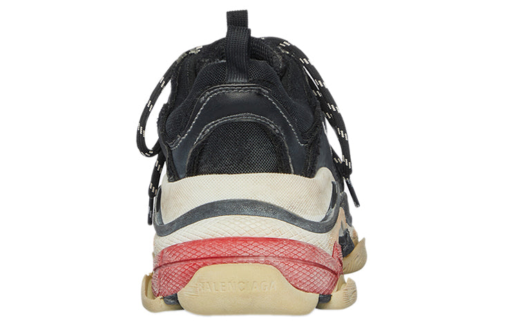 (WMNS) Balenciaga Triple S 'Black' 524037W3CS11061