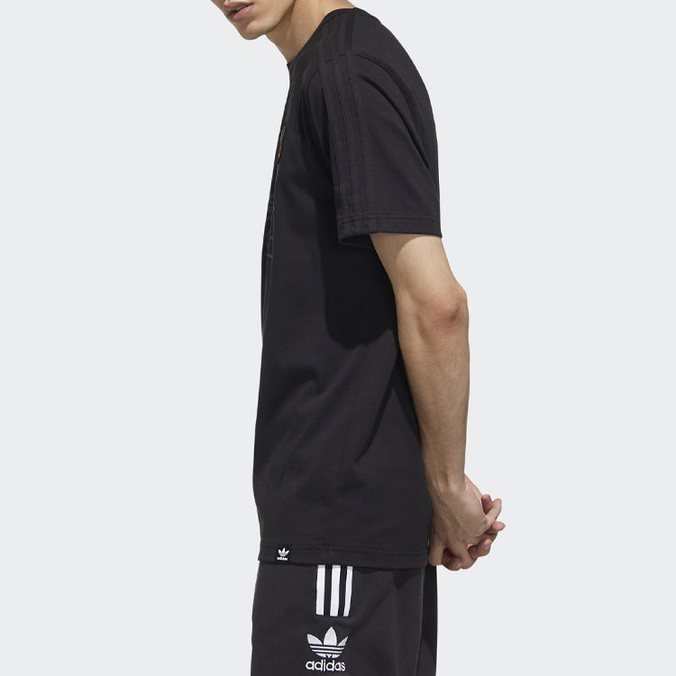 adidas originals MIC Embr T Sports Short Sleeve Black GP3491