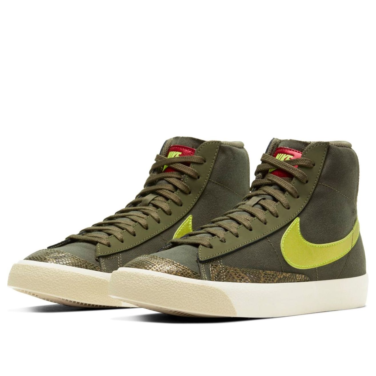 (WMNS) Nike Blazer Mid '77 'Olive Snakeskin' CZ0462-200