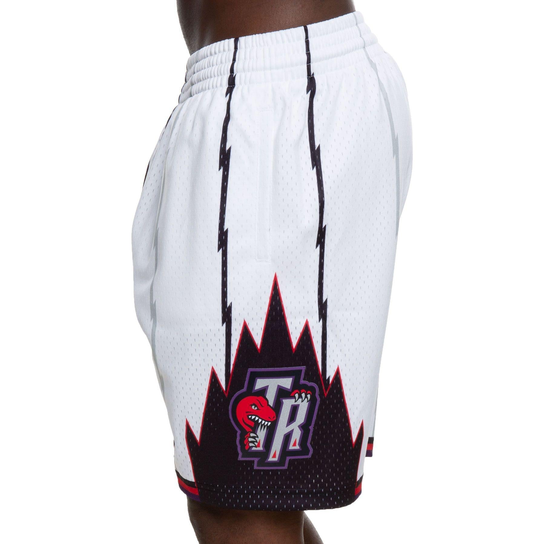 Mitchell & Ness NBA Swingman Shorts Toronto Raptors 1998-99 'White' SMSHCP18154-TRAWHIT98
