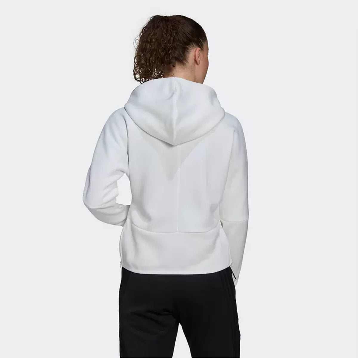 (WMNS) adida x James Bonds Z.N.E. Hoodie Asia Sizing 'White' GN6814