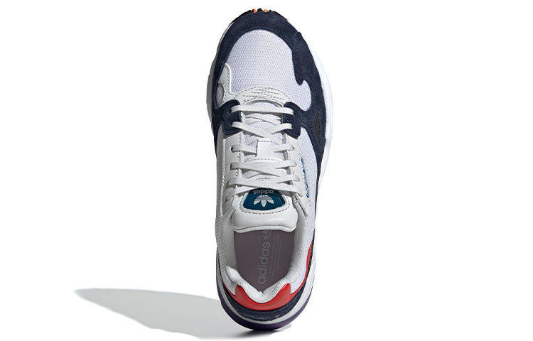 (WMNS) adidas Falcon 'Crystal White Navy' CG6246