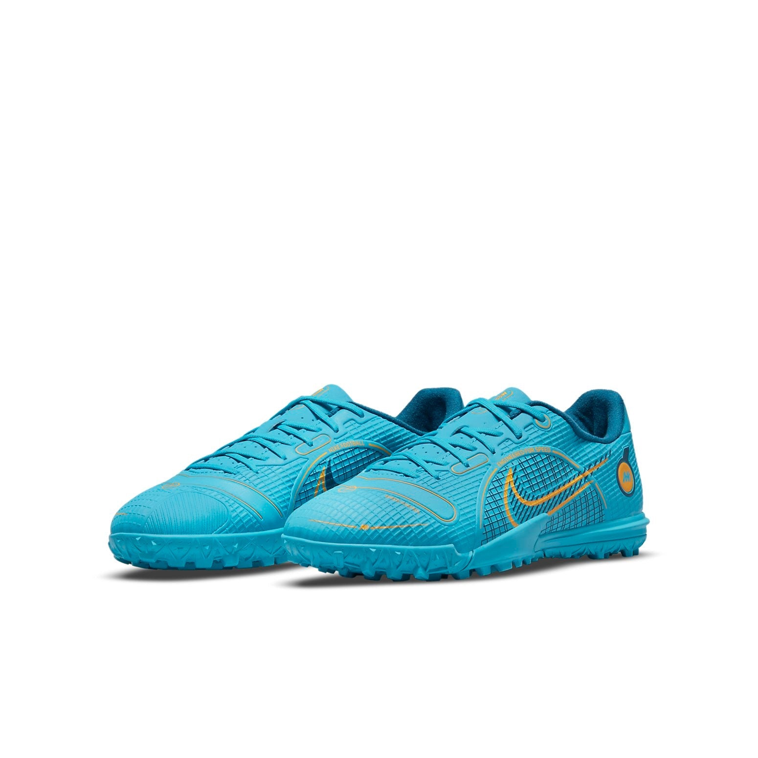 (GS) Nike JR. Mercurial Vapor 14 Academy TF 'Blue White' DJ2863-484