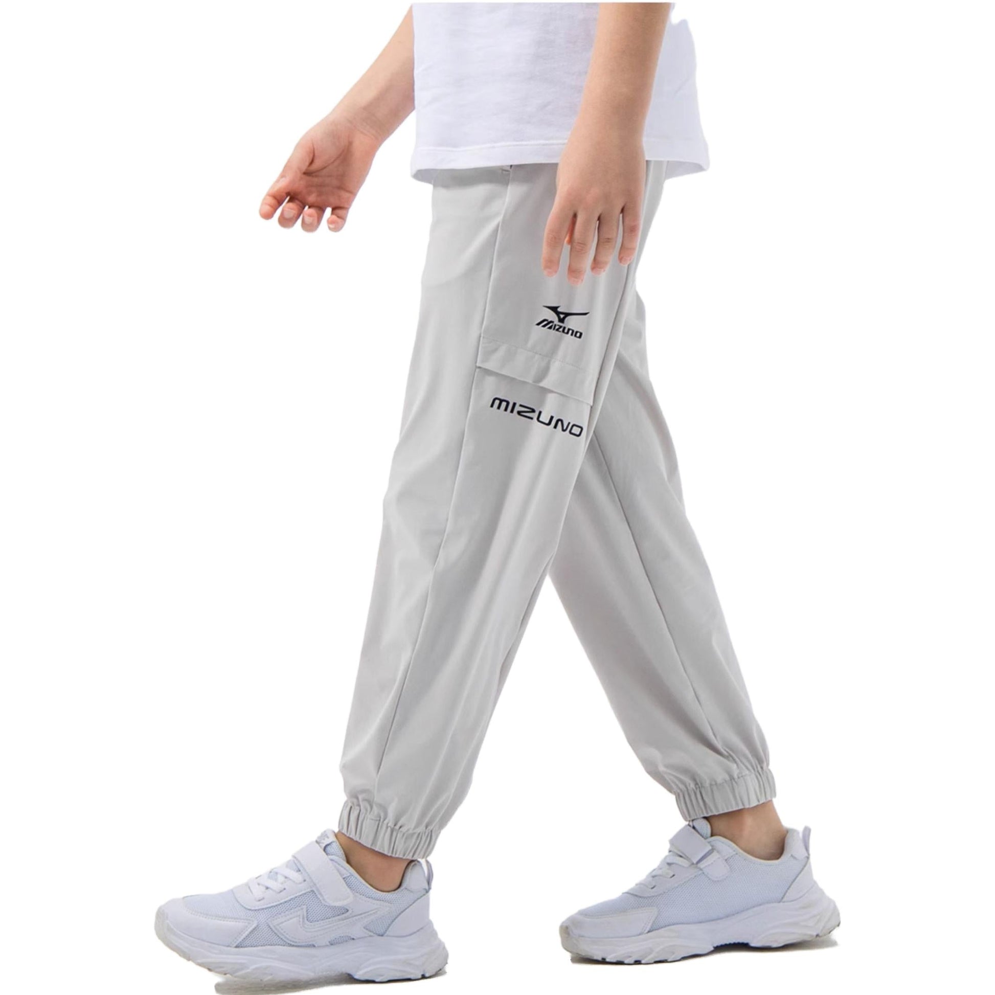 (GS) Mizuno Sportswear Pants 'Grey' CK2243