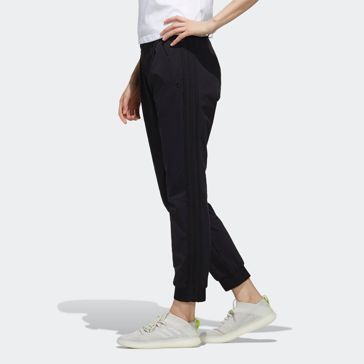 (WMNS) adidas PT WV 3S Casual Sports Long Pants Black EH3864
