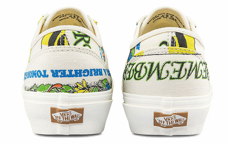 Vans Old Skool Eco Theory Tapered 'White Yellow Black' VN0A54F4ARG