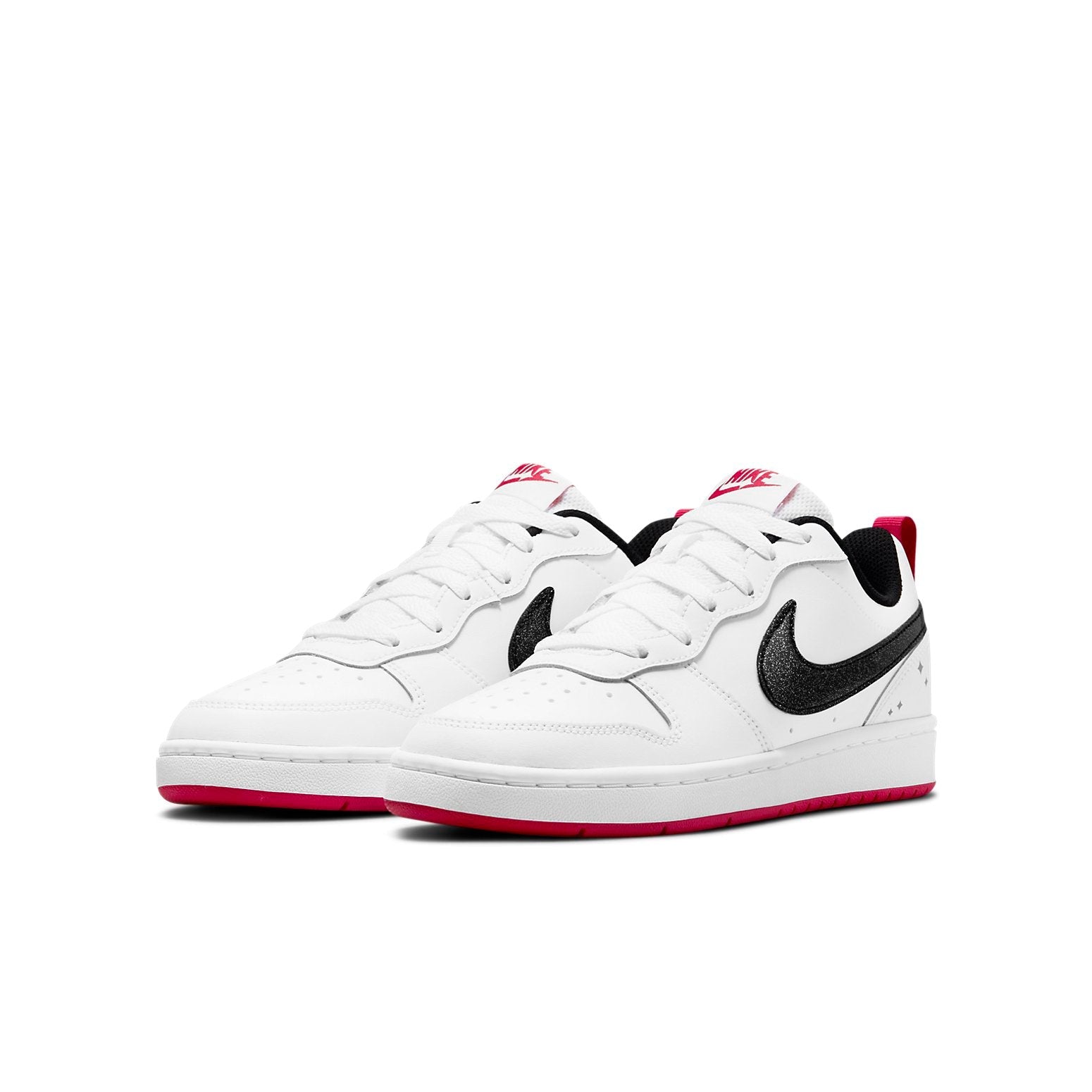 (GS) Nike Court Borough Low 2 SE 'White Very Berry' DM0110-100
