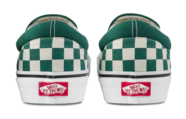 Vans Classic Slip-On 'Checkerboard - Green' VN0A4U382NH