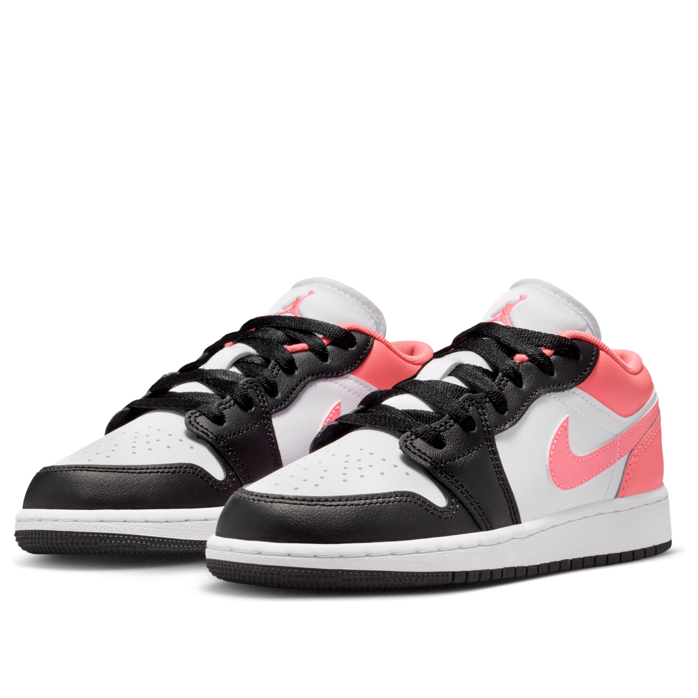 (GS) Air Jordan 1 Low 'Black White Pink Gaze' 553560-025