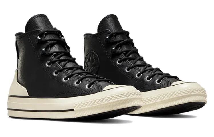 Converse Chuck 70 Leather High 'Black Egret' A05695C