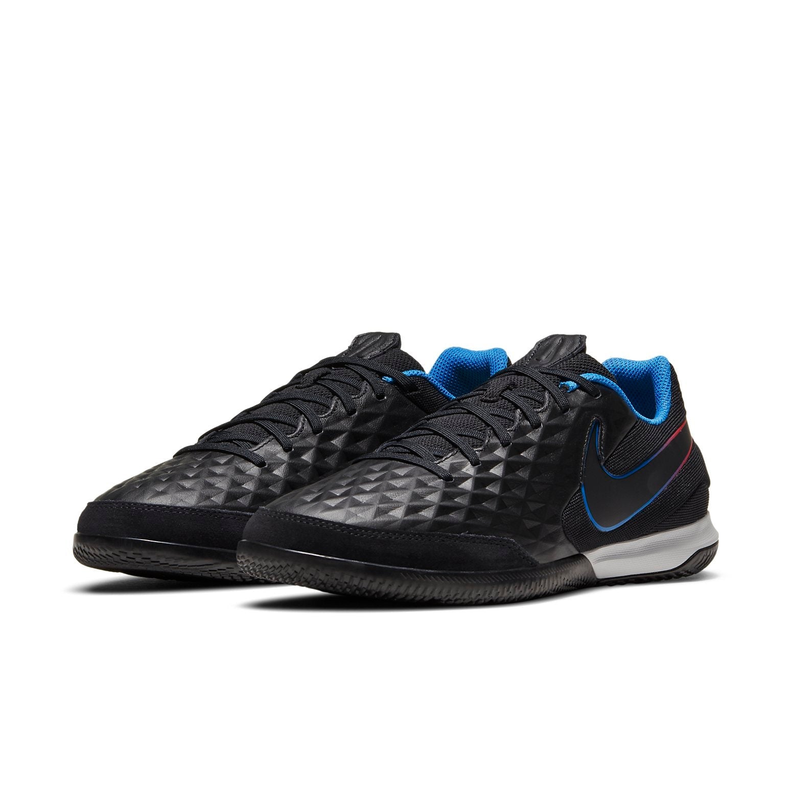 Nike Tiempo Legend 8 Academy IC 'Black Siren Red Photo Blue' AT6099-090