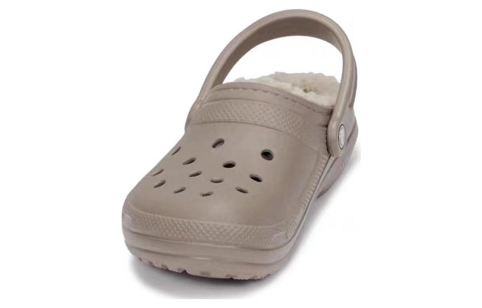 Crocs Classic Lined Clogs 'Mushroom Bone' 203591-2YB