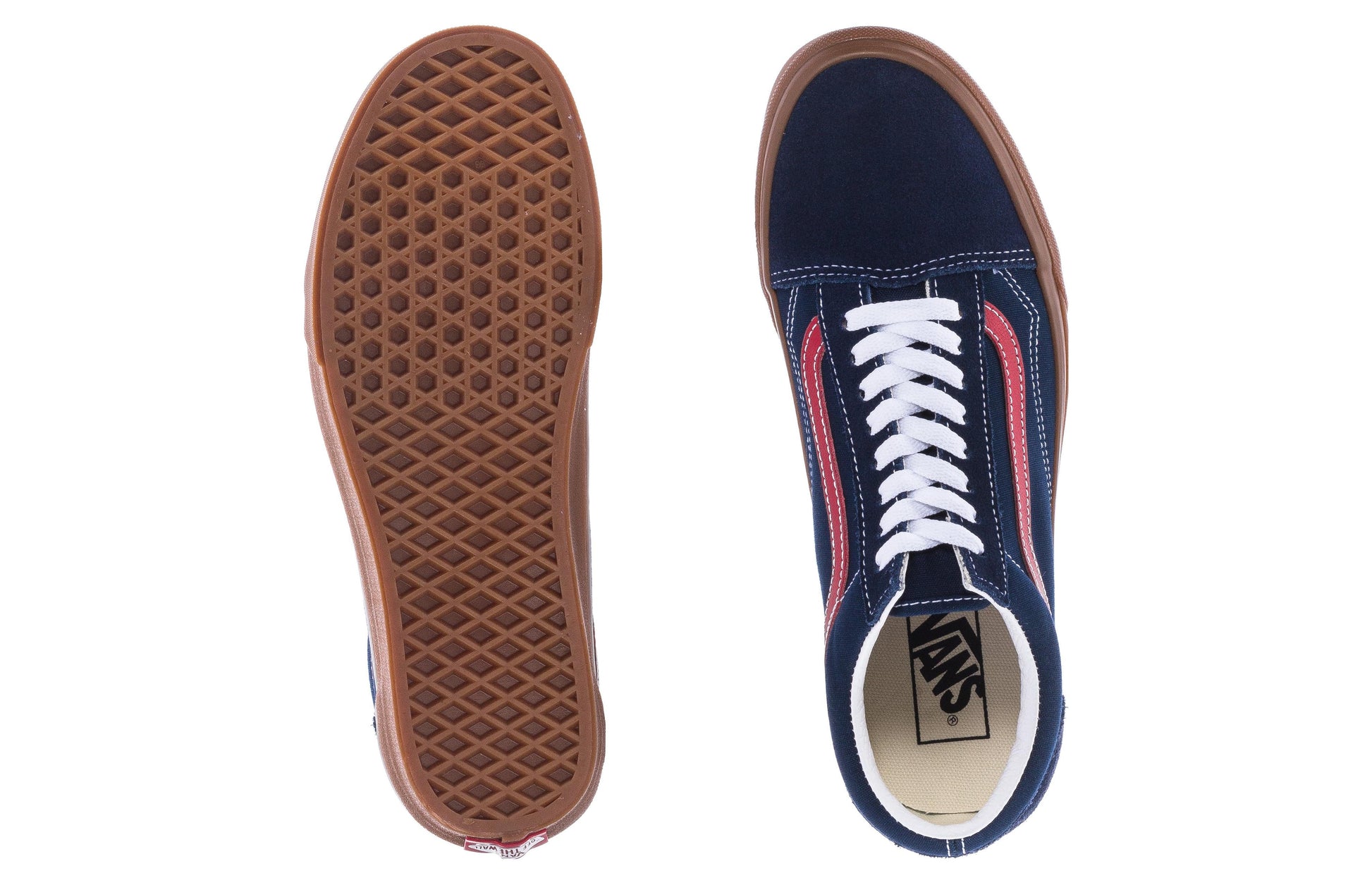 Vans Old Skool Shoes 'Dress Blues Chili Pepper Gum' VN0A5KRFB09