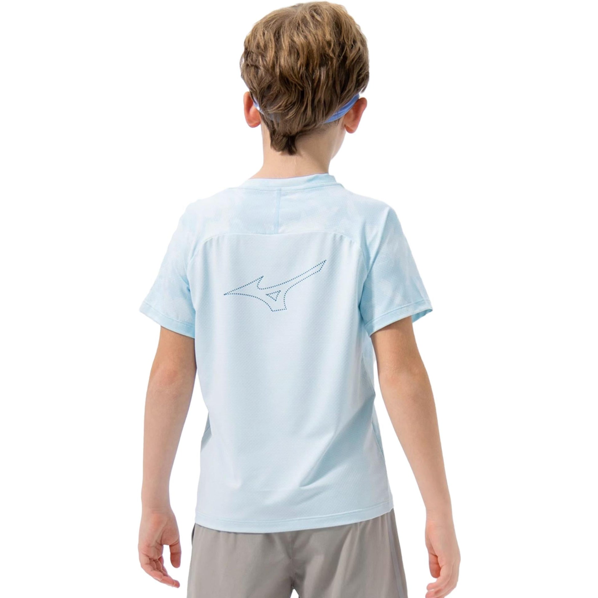 (GS) Mizuno Sportswear T-shirt 'Blue' T3040