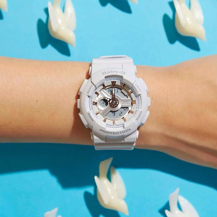 CASIO Baby-G 'White' BA-110GA-7A1