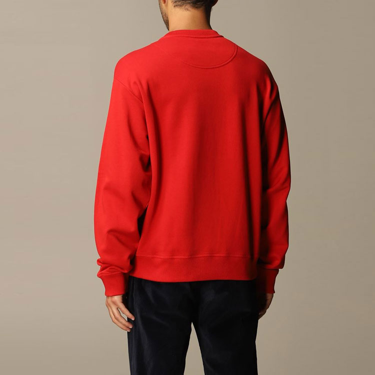 Men's KENZO TIGER Pattern Embroidered Printing Red FA65SW1104XA-22
