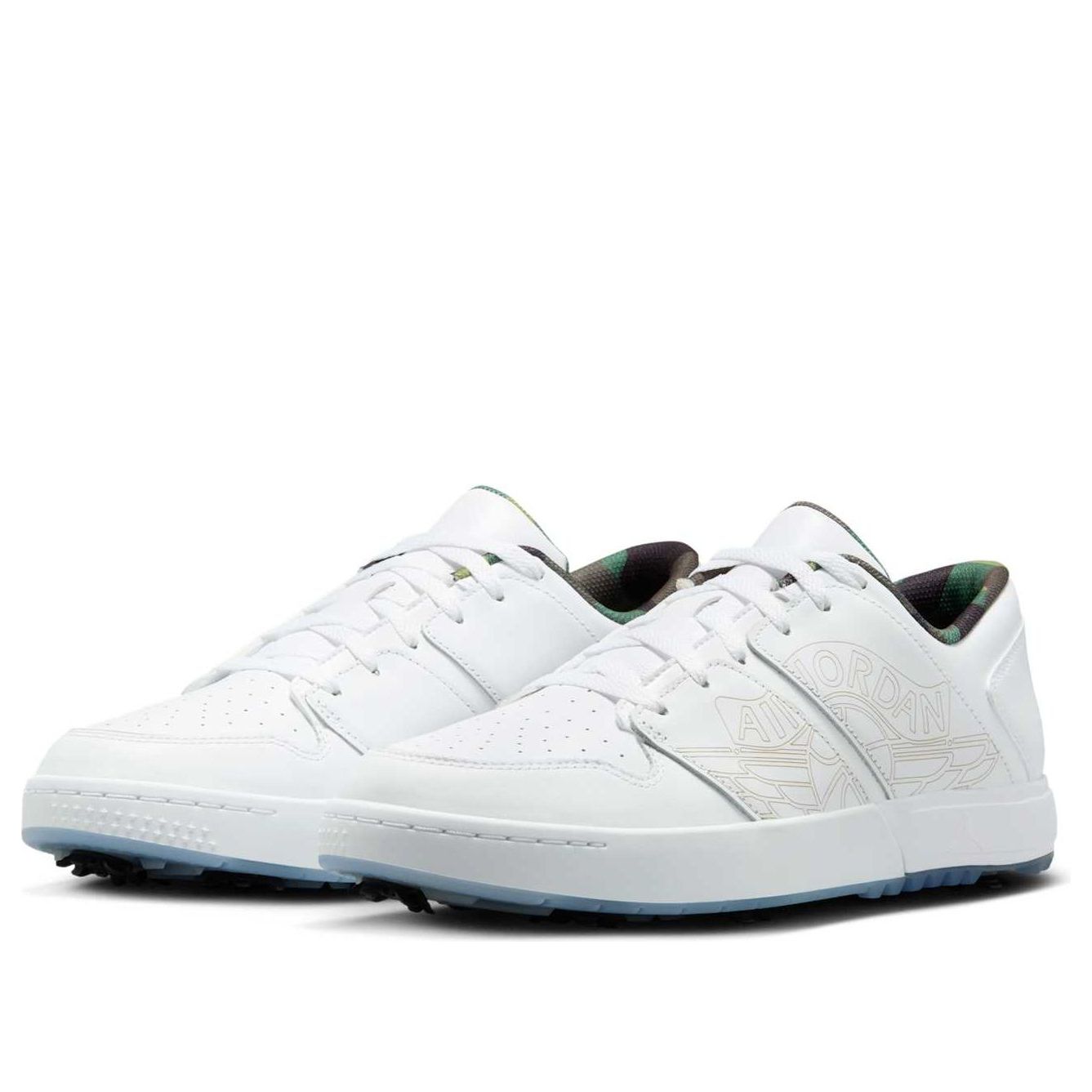 Air Jordan NU Retro 1 Golf 'Triple White Camo' FZ4153-102