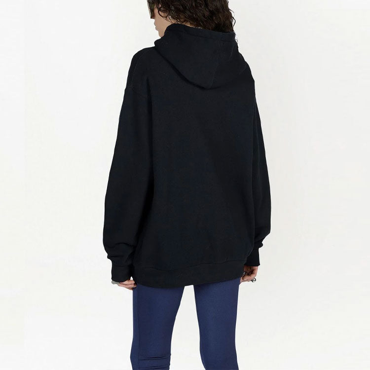 Gucci Hollywood Forever Hoodie 'Black Red' 615061-XJEF2-1043
