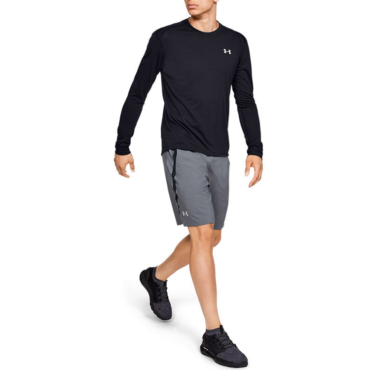 Men's Under Armour Streaker Long Sleeves Black 1326584-001