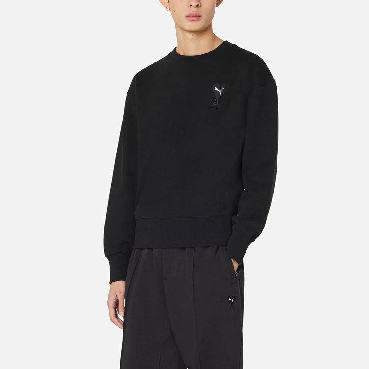 PUMA X AMI Sweatshirt 'Black' 534111-01