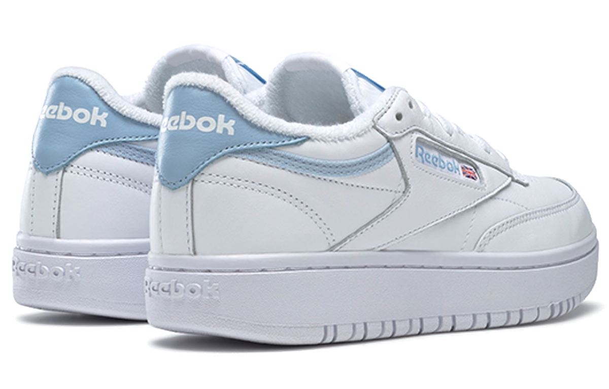 (WMNS) Reebok Club C Double 'White Light Blue' GZ5387