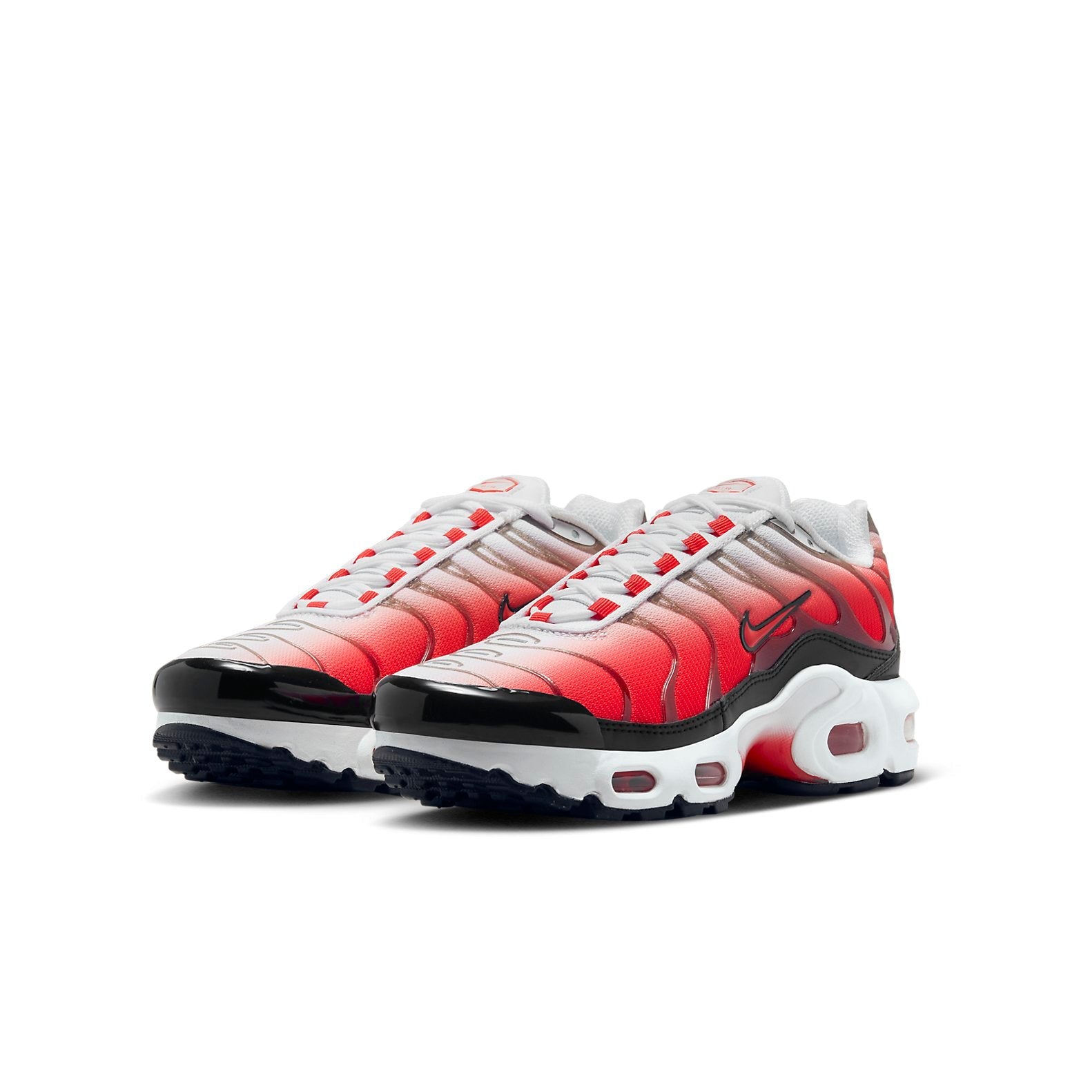 (GS) Nike Air Max Plus 'White Light Crimson' FD9768-100