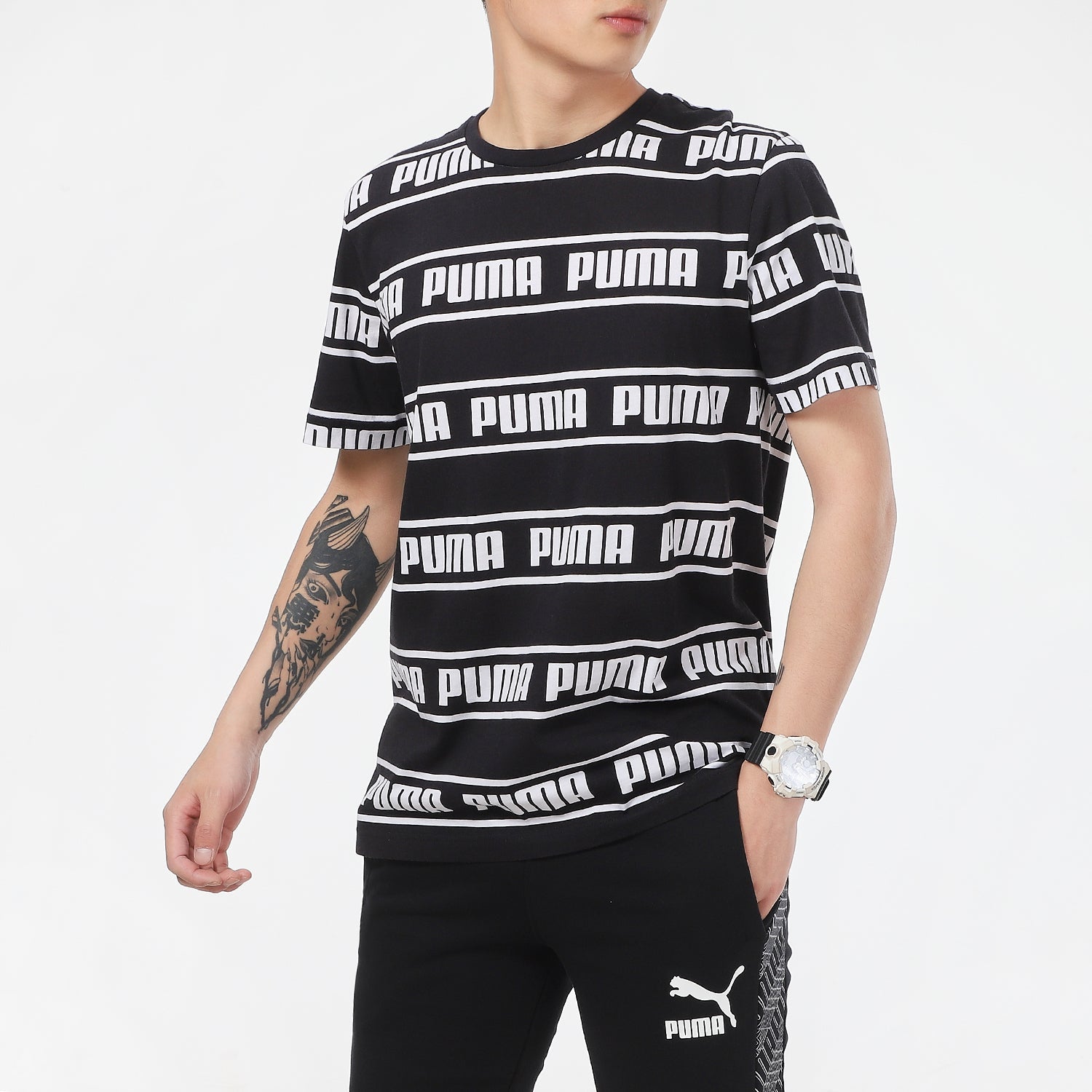 PUMA Performance Regular Fit T-Shirt 'Black' 581644-01