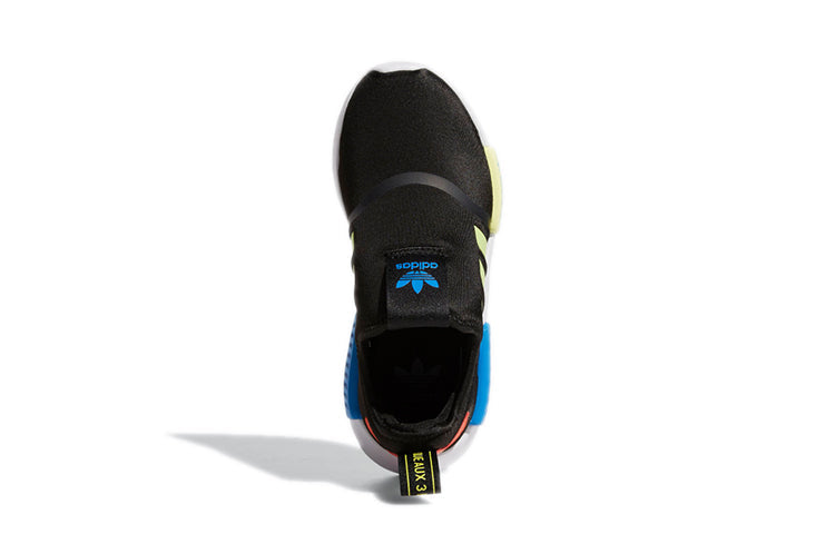 (PS) adidas NMD 360 Cozy Breathable 'Black Yellow Blue' GX8390