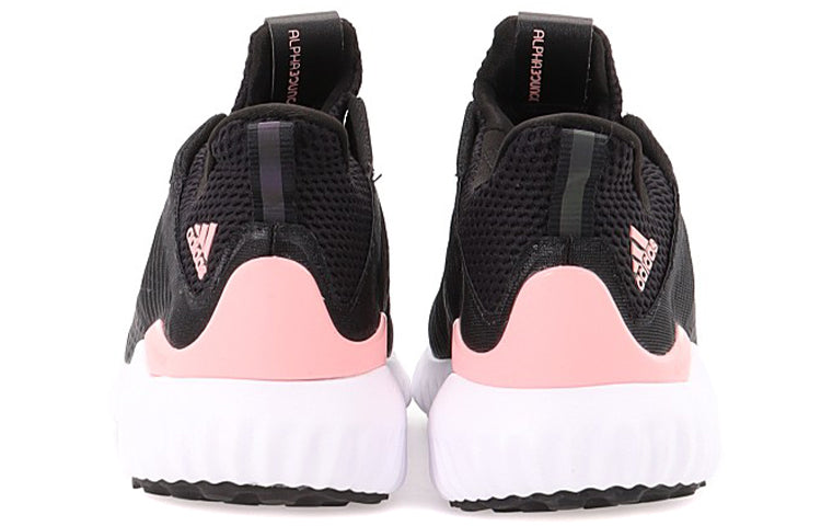 (WMNS) adidas Alphabounce 1 'Black White Pink' FW4858