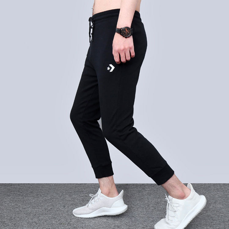Converse Logo Knit Jogger Asia Sizing 'Black' 10007532-A01