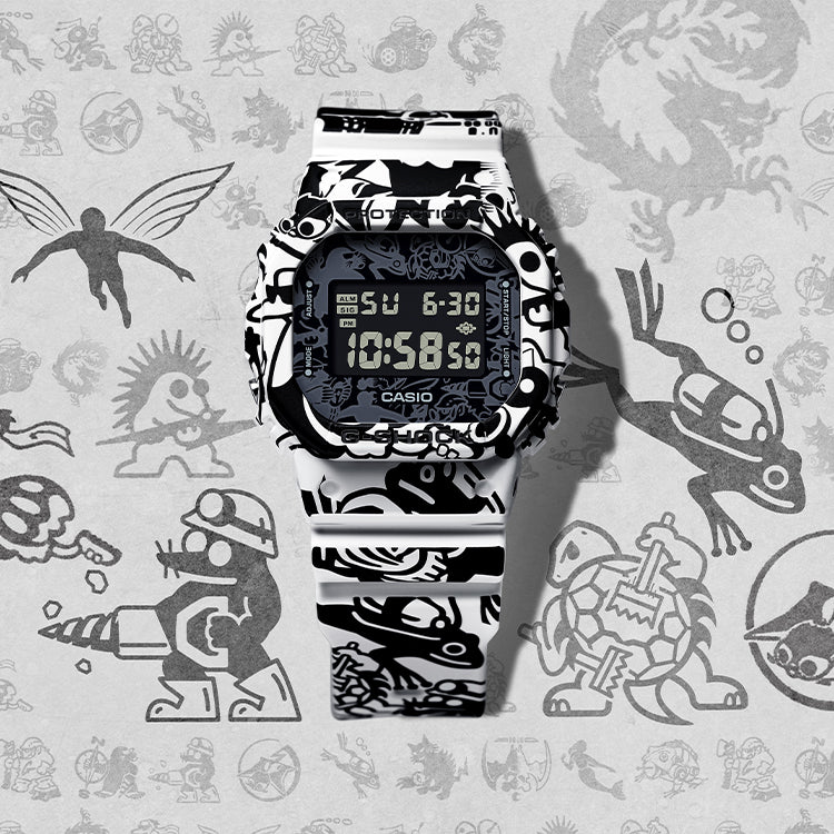 CASIO G-Shock Square 'White' DW-5600GU-7PRG