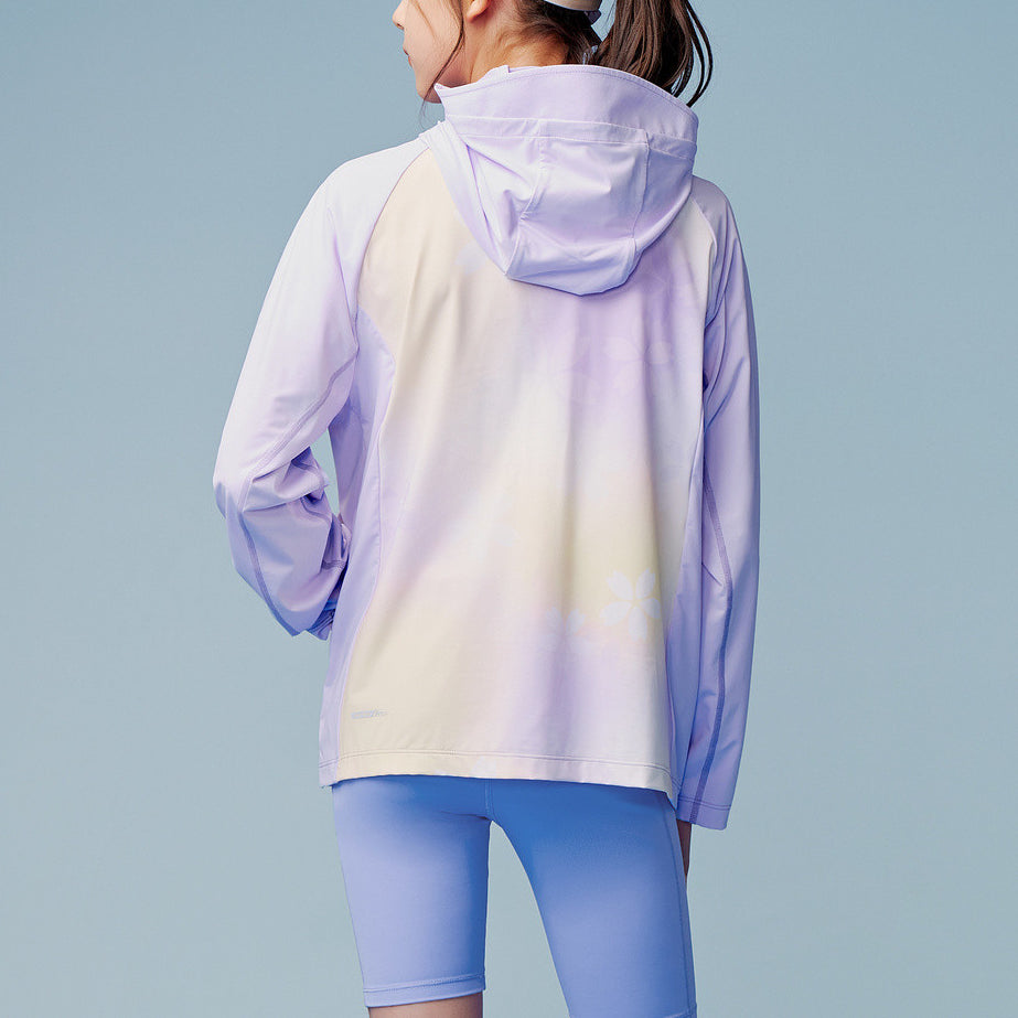 (GS) ASICS Colorful Logo Jacket 'Purple' 332241053081-508