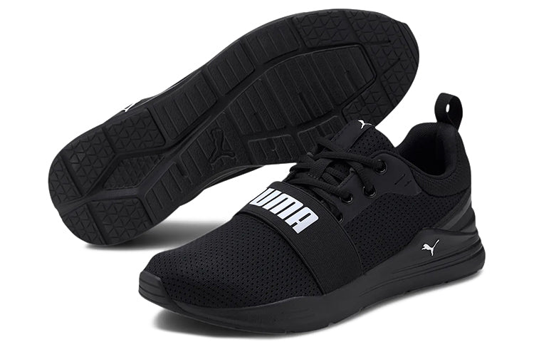 PUMA Wired Run 'Black White' 373015-01