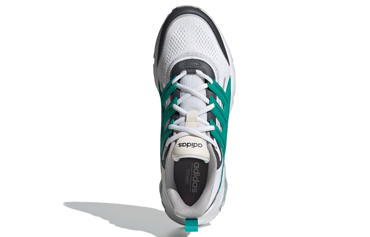 adidas neo Quadcube CC 'Black White Green' FW7177