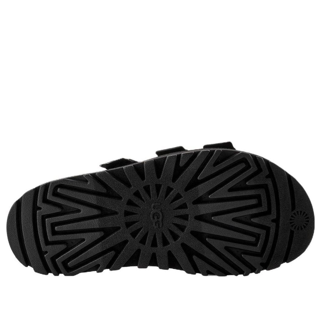 (WMNS) UGG GoldenGlow Slide 'Black' 1167430-BLK