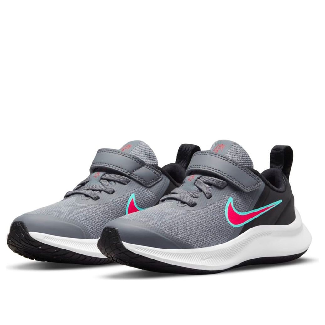 (PS) Nike Star Runner 3 'Smoke Grey Siren Red' DA2777-008