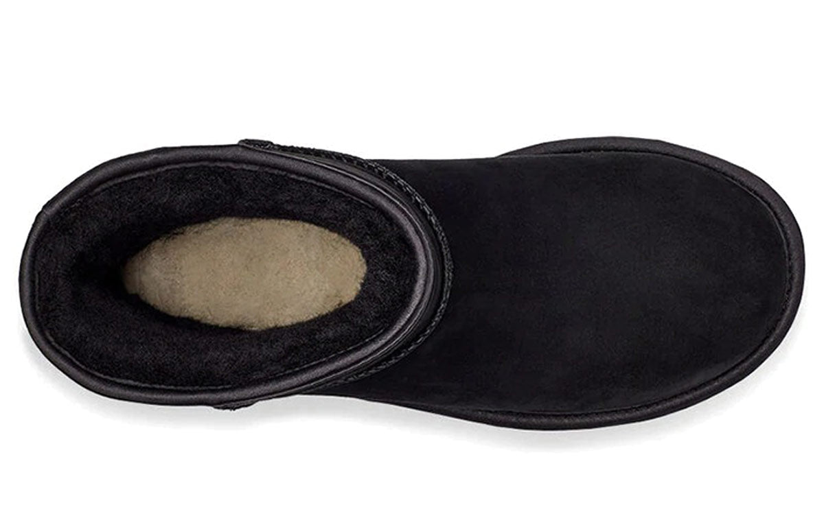 (WMNS) UGG Classic Short Crystal Snow Boots Black 1111791-BLK