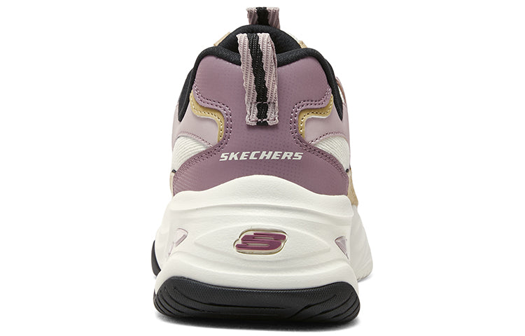 (WMNS) Skechers DLITES 1.0 'Mauve Yellow White' 896282-MVNT