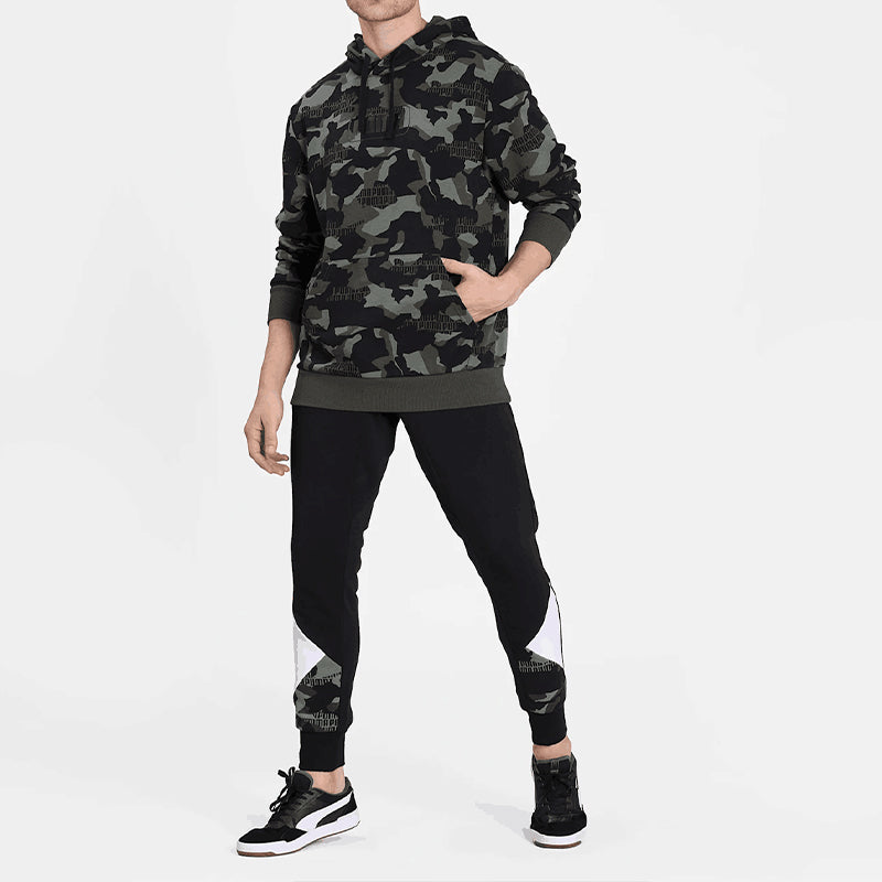 PUMA Rebel Camo AOP Hoodie 'Black' 585021-70