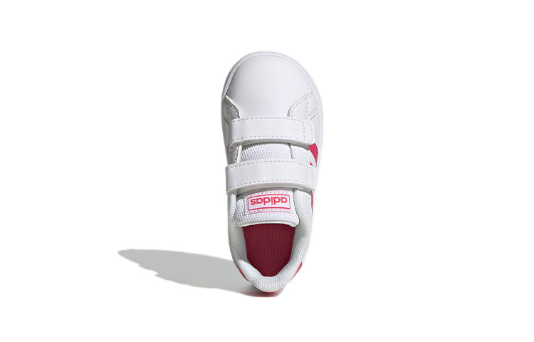 (TD) adidas neo Grand Court 'White Pink' EG3815
