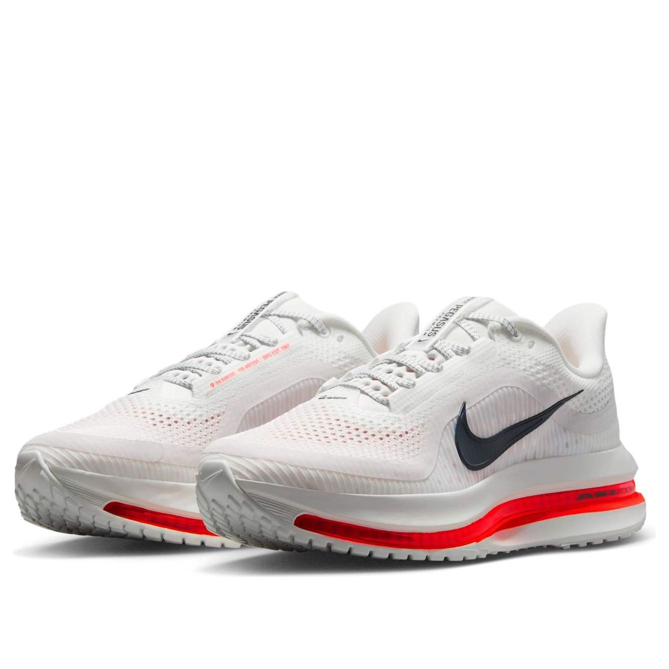 (WMNS) Nike Air Zoom Pegasus Premium 'Summit White Bright Crimson' HQ2593-101