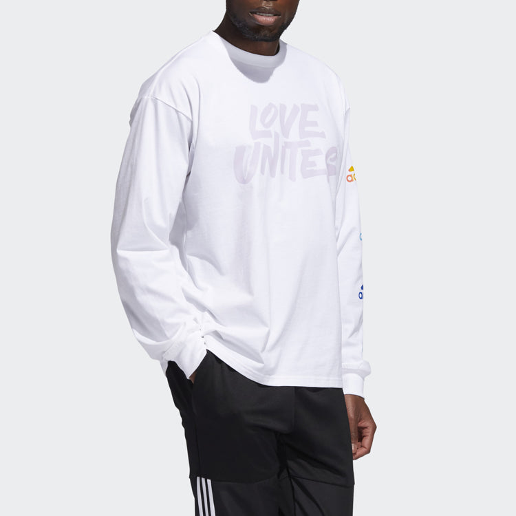 adidas Pride Unites Ls Sports Stylish Long Sleeves White GK1583