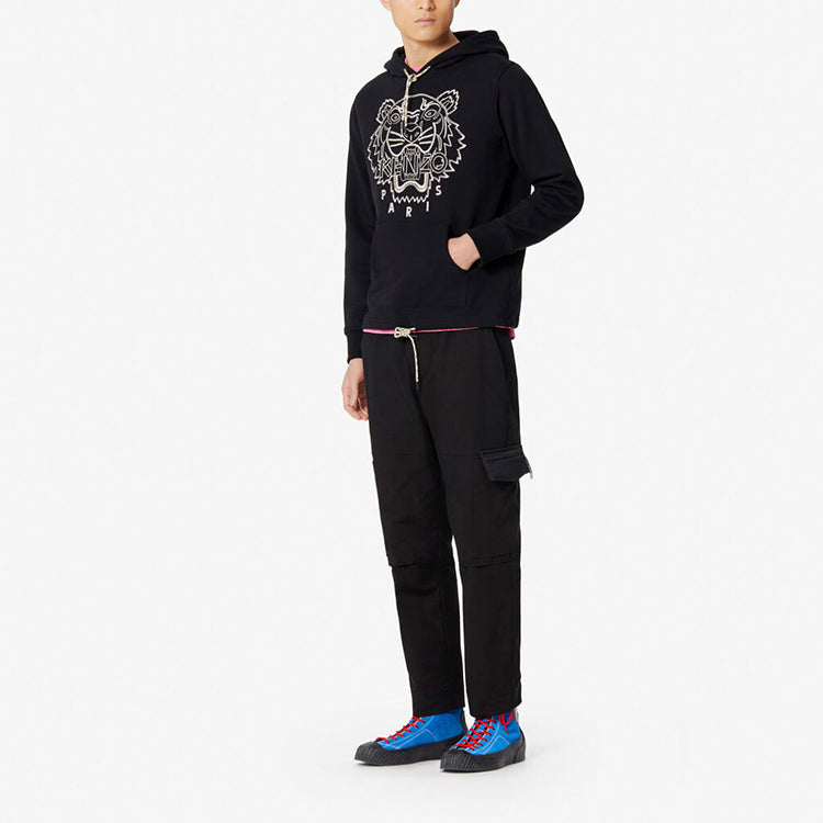 KENZODark Tiger Head Embroidery Logo Black F965SW4414XL-99