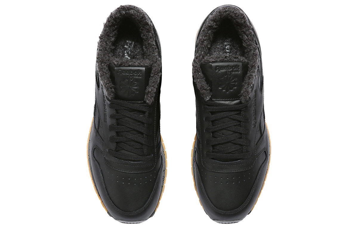 Reebok Classic Leather Low Sherpa SPP 'Black Gray' CN1817
